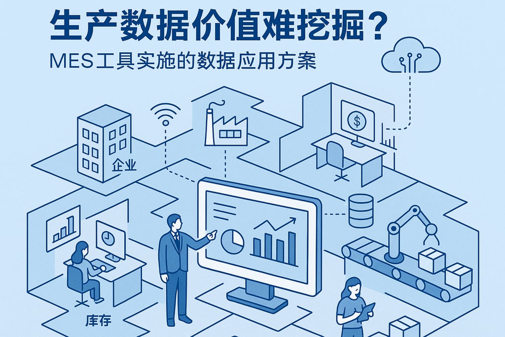 生产数据价值难挖掘？MES 工具实施的数据应用方案